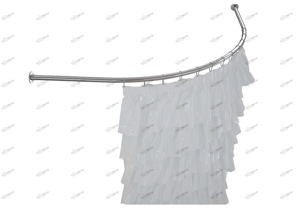 Карниз для ванны Aquanet Vitoria полукруглый 130х130 00181620