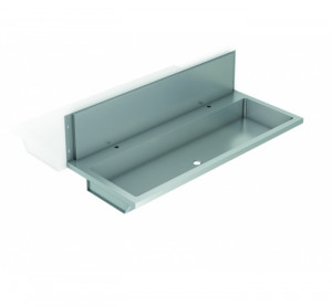 GW08 40 04 01 Подвесная раковина настенная прямоугольная Genwec  белая