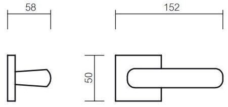 Pasini Ручка венге на розе  7101  - Вид №1