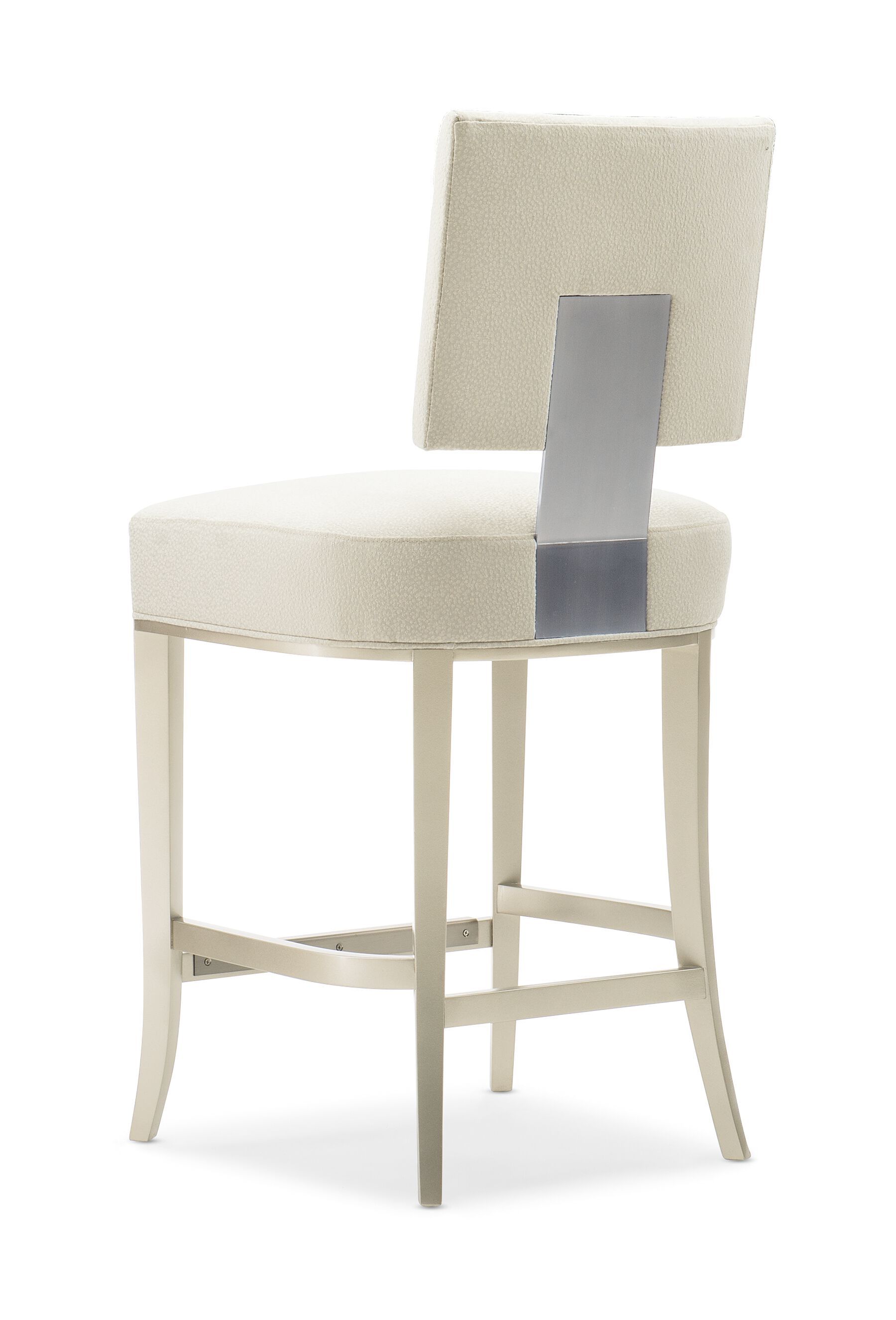 Высокий тканевый стул со спинкой Caracole Reserved ARCH-00059467 - Вид №9