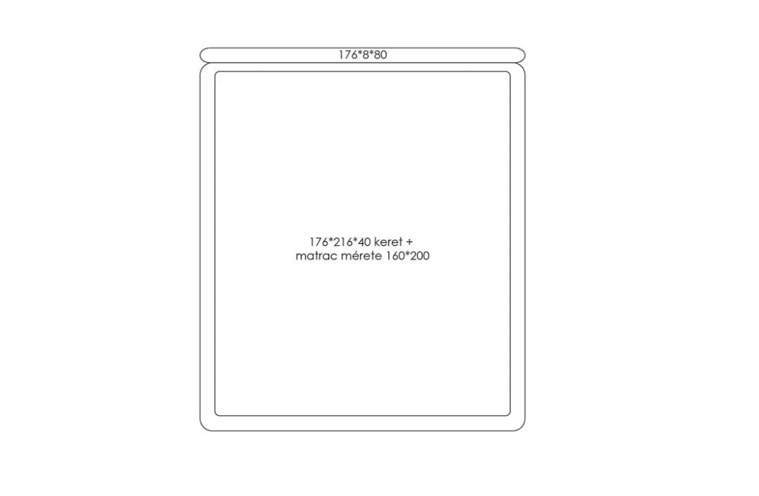 Ткань диван HANNABI BED 01 TRICOLOR ARCH-00114298 - Вид №1