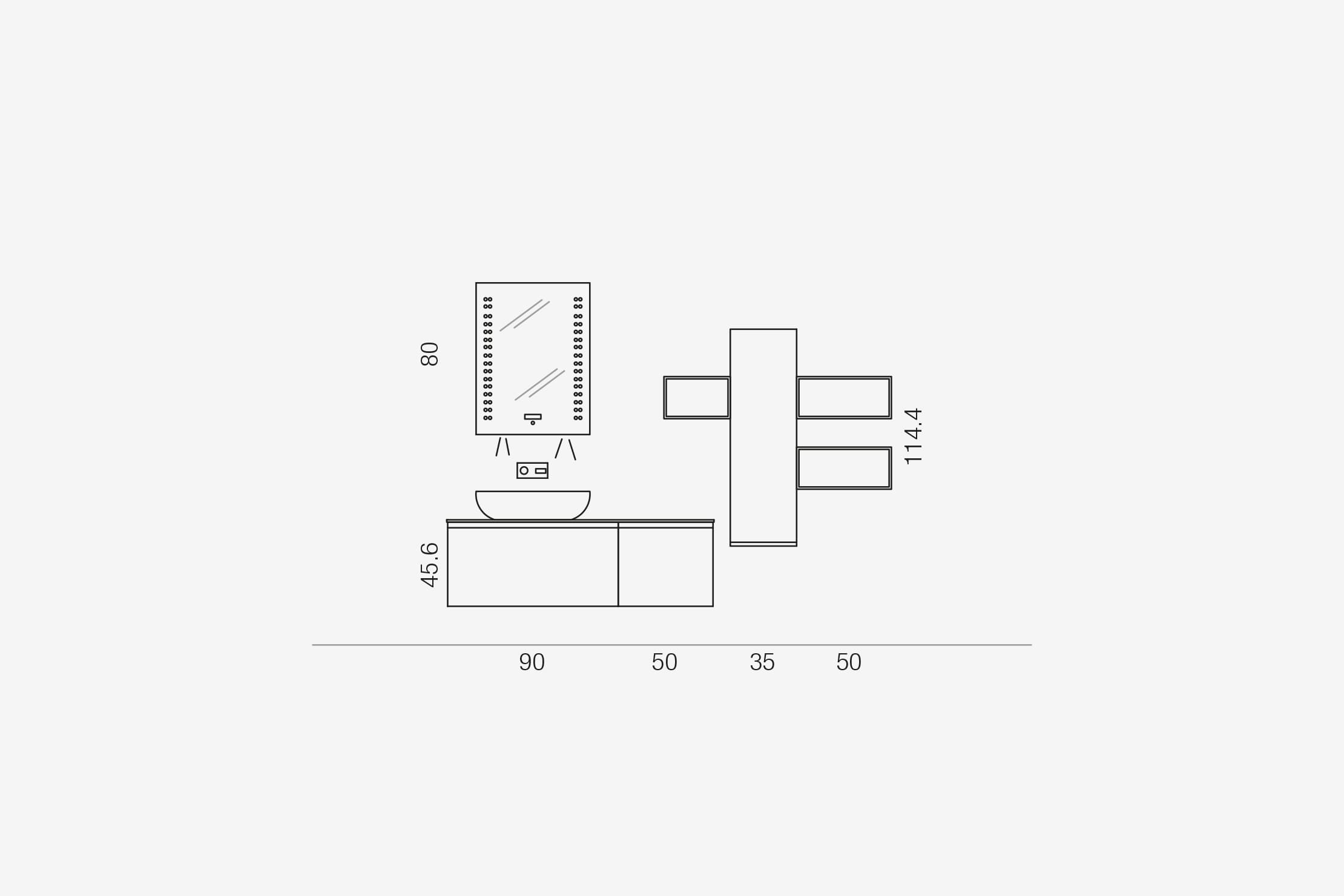 Комплект мебели 39 Arcom Goya STARC256 - Вид №2