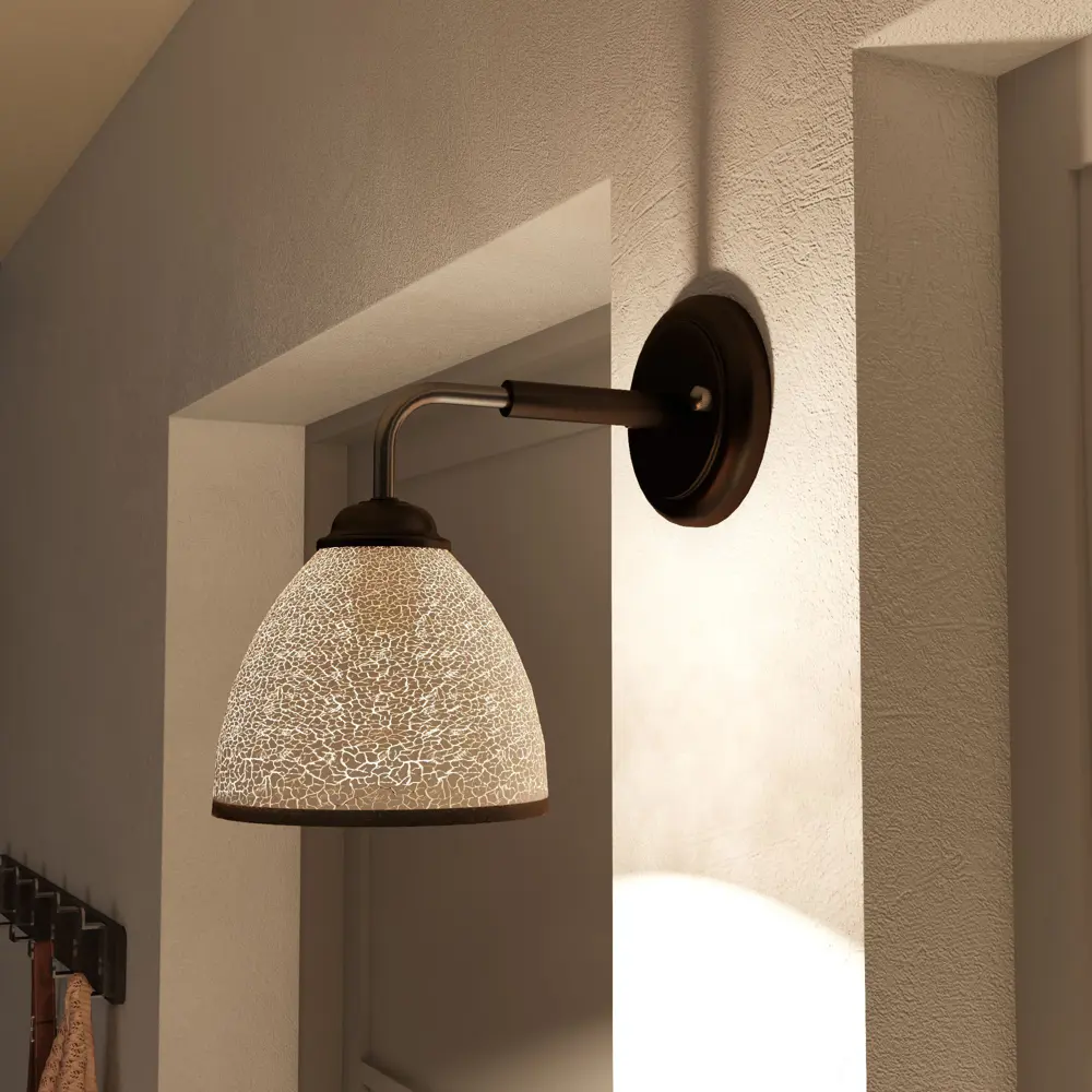 Настенный светильник KREAFORTA Zeya цвет белый STLM-2134683