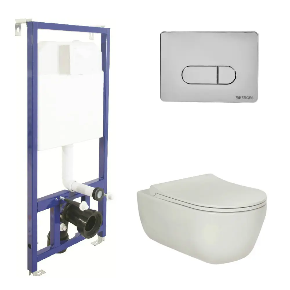 Инсталляция с унитазом Berges Diadem Santreyd STLM-2111185