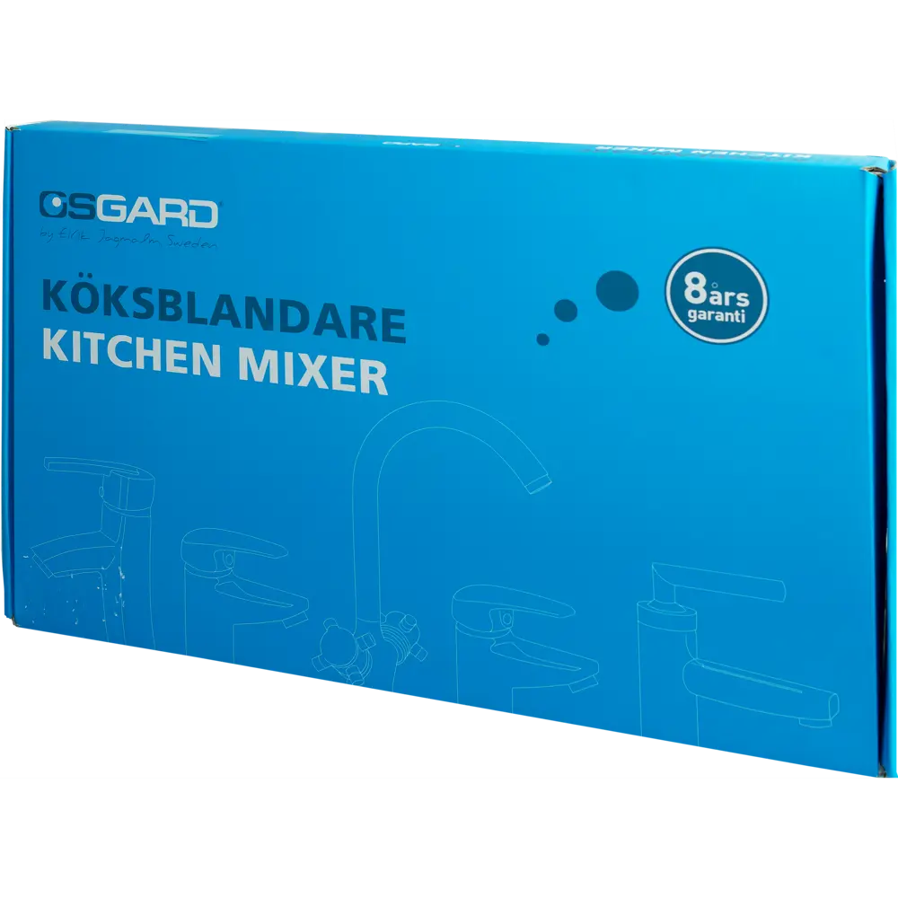 Смеситель для кухни Osgard Hager утапливаемый, цвет антрацит STLM-2151117 - Вид №4