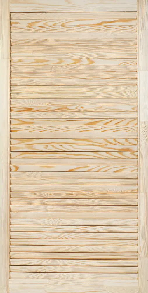 Santreyd Дверка жалюзийная из массива сосны 1205×594×20 мм 17808284