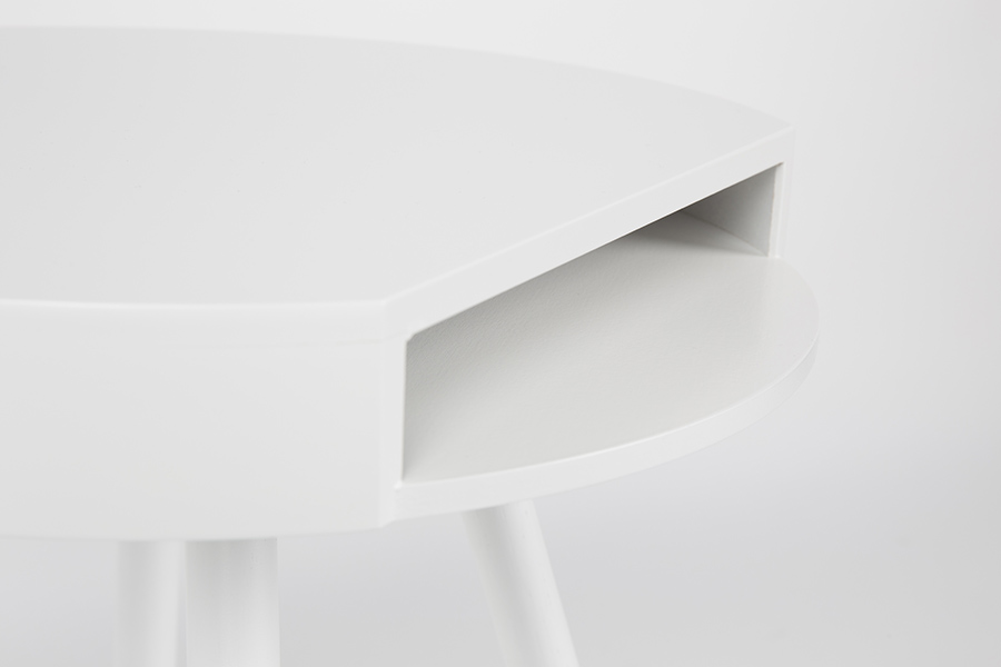 Стол журнальный Hide & Seek белый Zuiver 2300021 - Вид №5