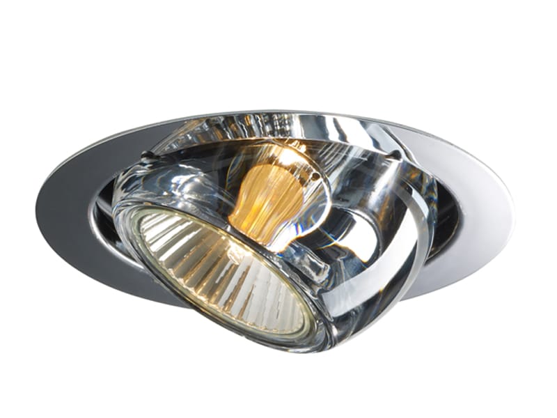 Поворотный прожектор из стали и хрусталя Fabbian Beluga Colour ARCH-00113507