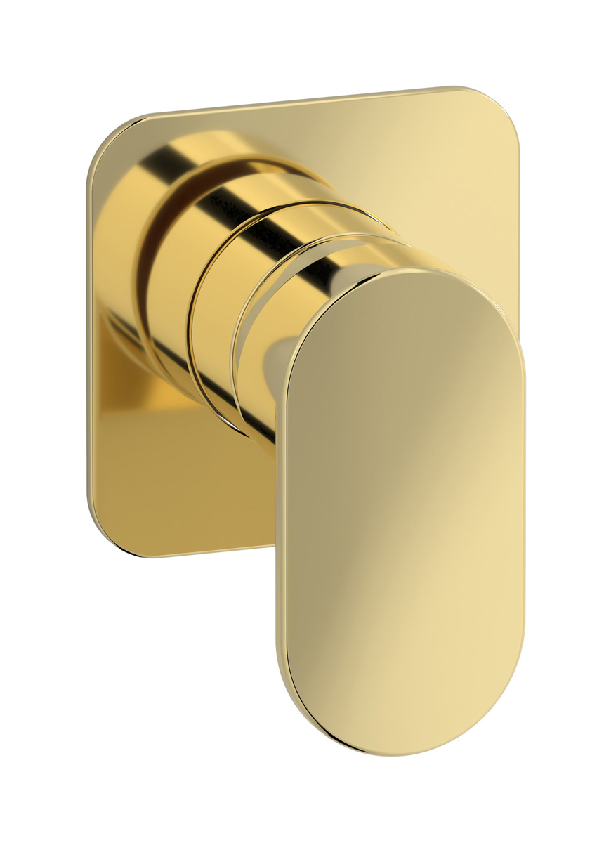 Внешние части встроенного смесителя на 1 потребителя WE ARE IB k2300ii Pale Gold K2