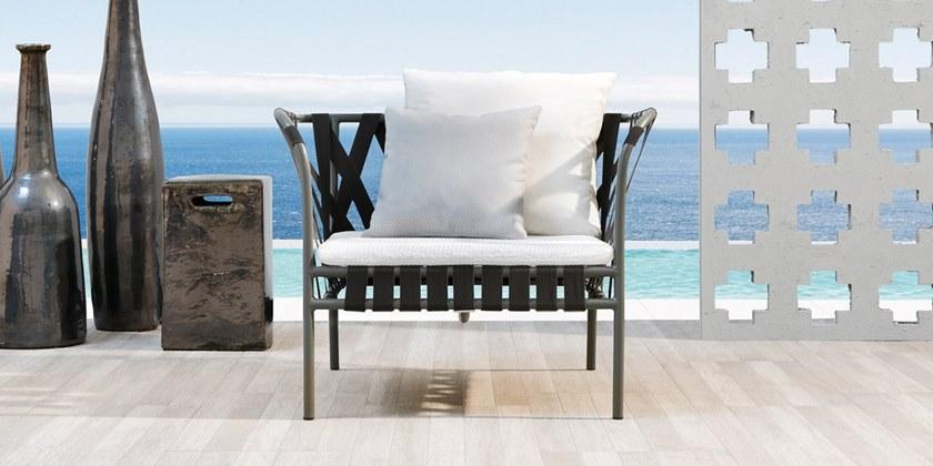 Gervasoni Кресло из алюминия с подлокотниками Gervasoni outdoor sun-id-1471947 - Вид №4