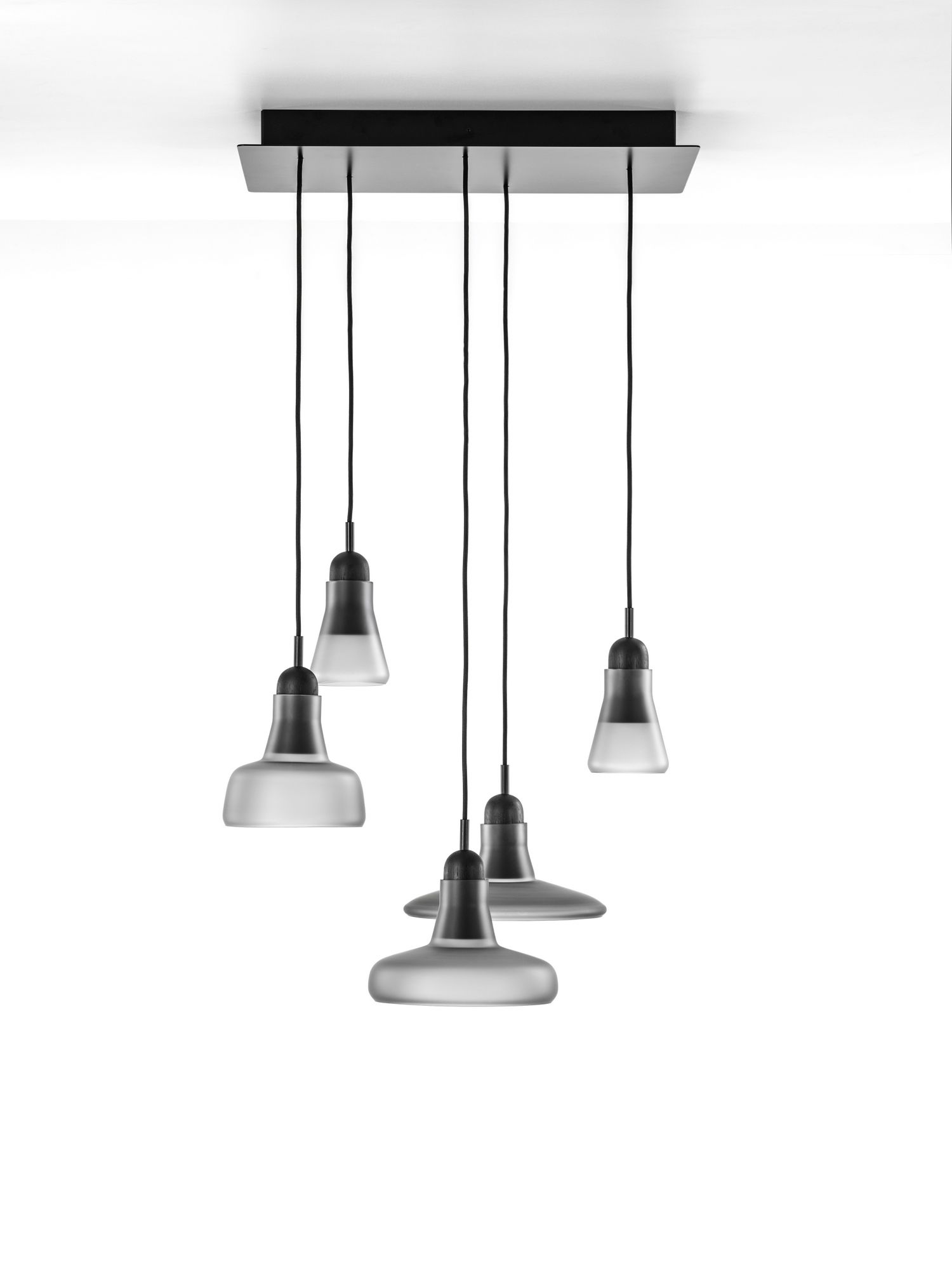 Подвесной светильник из дутого стекла с регулируемой яркостью BROKIS Тени ARCH-00150384 - Вид №4