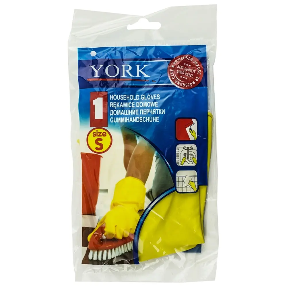 Перчатки с хлопковым напылением York размер S Santreyd STLM-2046321