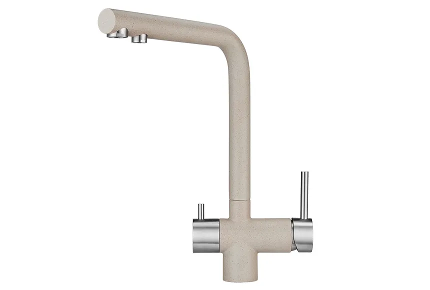 2305, АНТИК (БЕЖЕВЫЙ), СМЕСИТЕЛЬ КУХОННЫЙ GRANULA 2305-ST161 - Вид №1