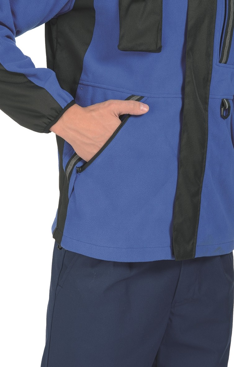 61349 Куртка "Мастер" темно-синяя-черная  Зимняя спецодежда  размер XXL(56-58)  - Вид №6