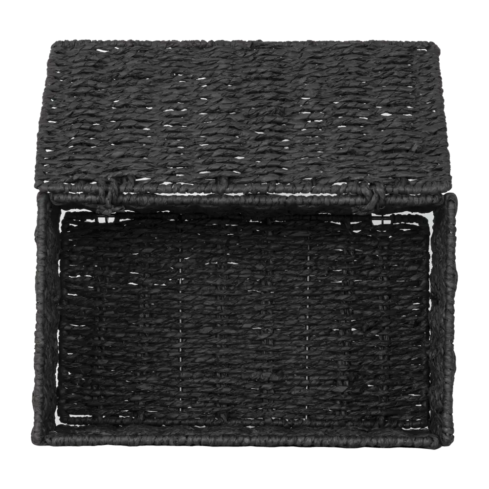 Корзина с кр 18X15X30 см черная Konsensa STLM-2138601 - Вид №1