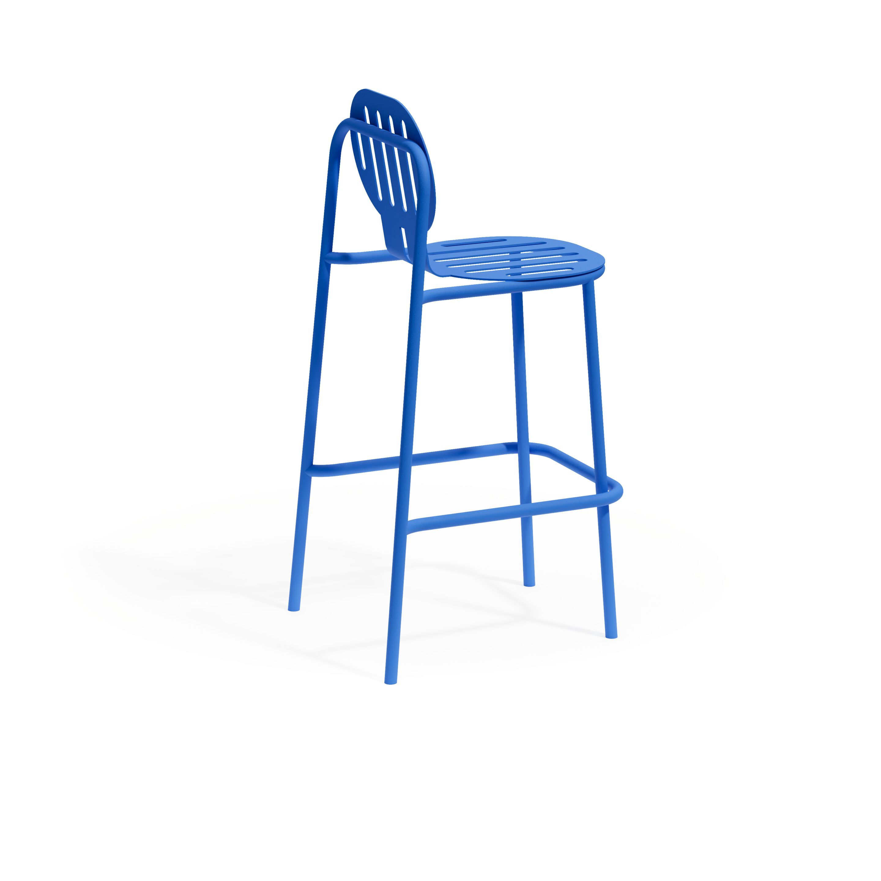 Высокий алюминиевый садовый стул с порошковым покрытием со спинкой Joyf пустыня ARCH-00120103 - Вид №7