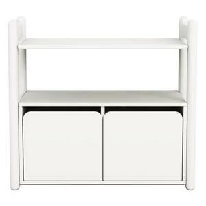 Гарнитур Mini С, 1 полка и 1 комод, белый