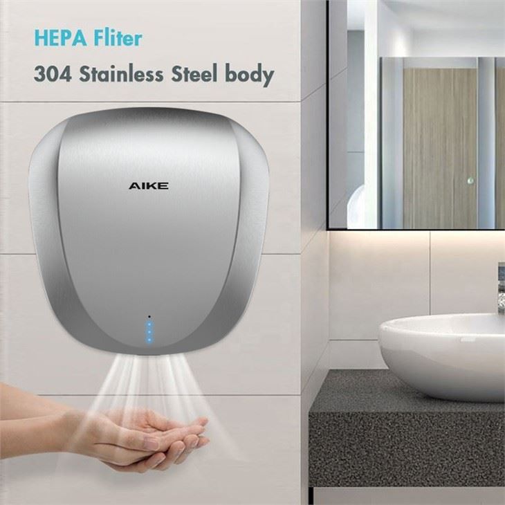 Сушилка для рук из нержавеющей стали AIKE AK2901_662  - Вид №3