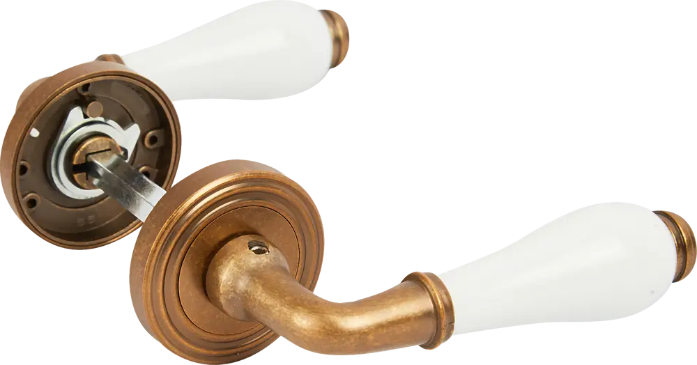 Дверные ручки Fuaro Charm в античной бронзе для межкомнатных дверей 85202859