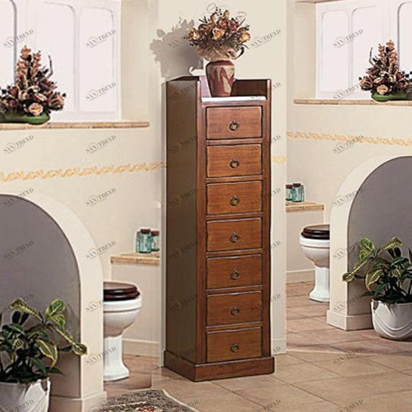 Epoque комод с 7 ящиками и столешницей OTRANTO BATHROOM LINE 451