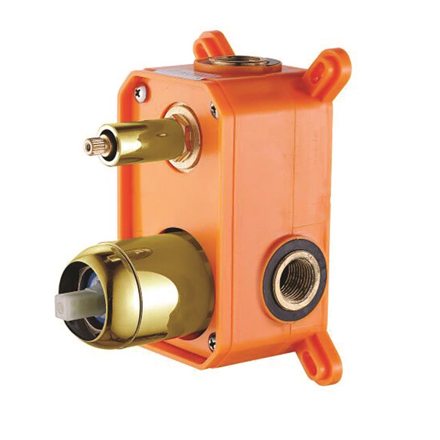 BB45037322 Bienbanyo Bien Water Flowbox Square & Round Скрытый смеситель для ванны 2F - Скрытая часть - Золото 