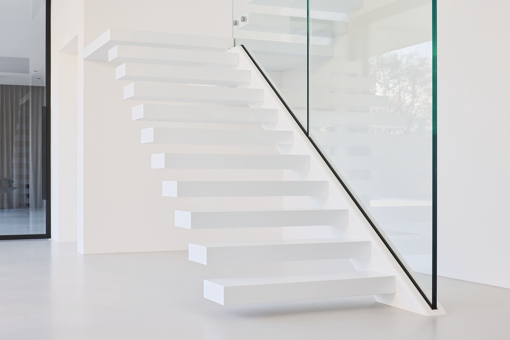 Консольная лестница Corian® Siller Treppen GO UP 2 ARCH-00095929 - Вид №3