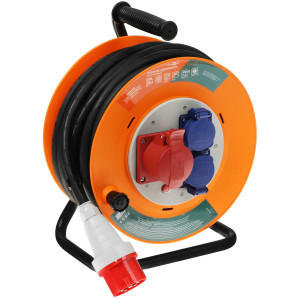 Удлинитель силовой FinePower PDS1222 оранжевый 5086478