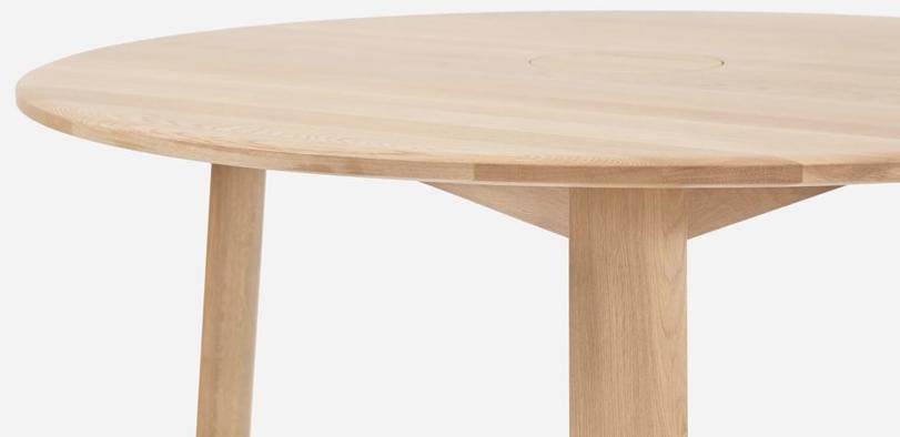 Hem Круглый мультимедийный стол для совещаний из дуба Alle 30217, 30331  - Вид №2