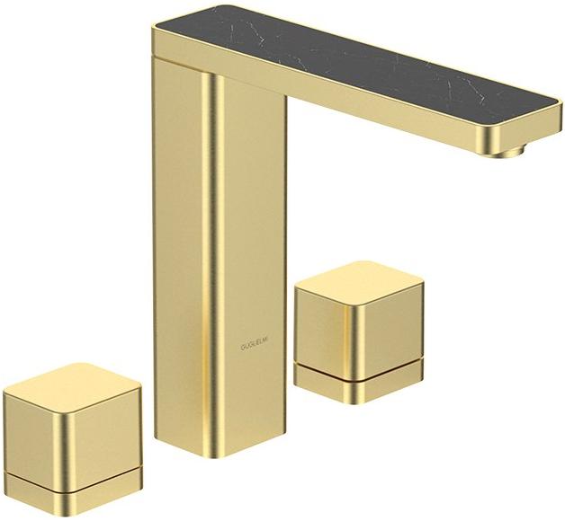 GUGLIELMI Смеситель для раковины на 3 отверстия с аэратором Gzero Fbgzg0309 - Вид №10