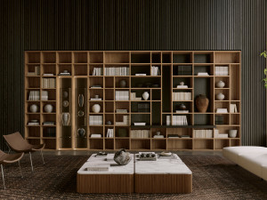 Индивидуальный модульный модульный книжный шкаф