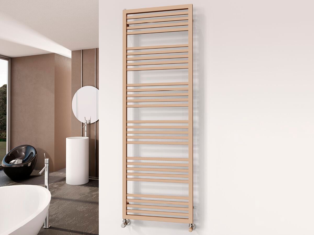 Углеродистая сталь вертикальная горячая вода полотенцесушитель Cordivari Naike ARCH-00101149