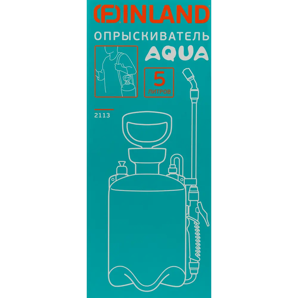 Опрыскиватель помповый Finland Aqua 2113 5 л Santreyd STLM-2150687 - Вид №2