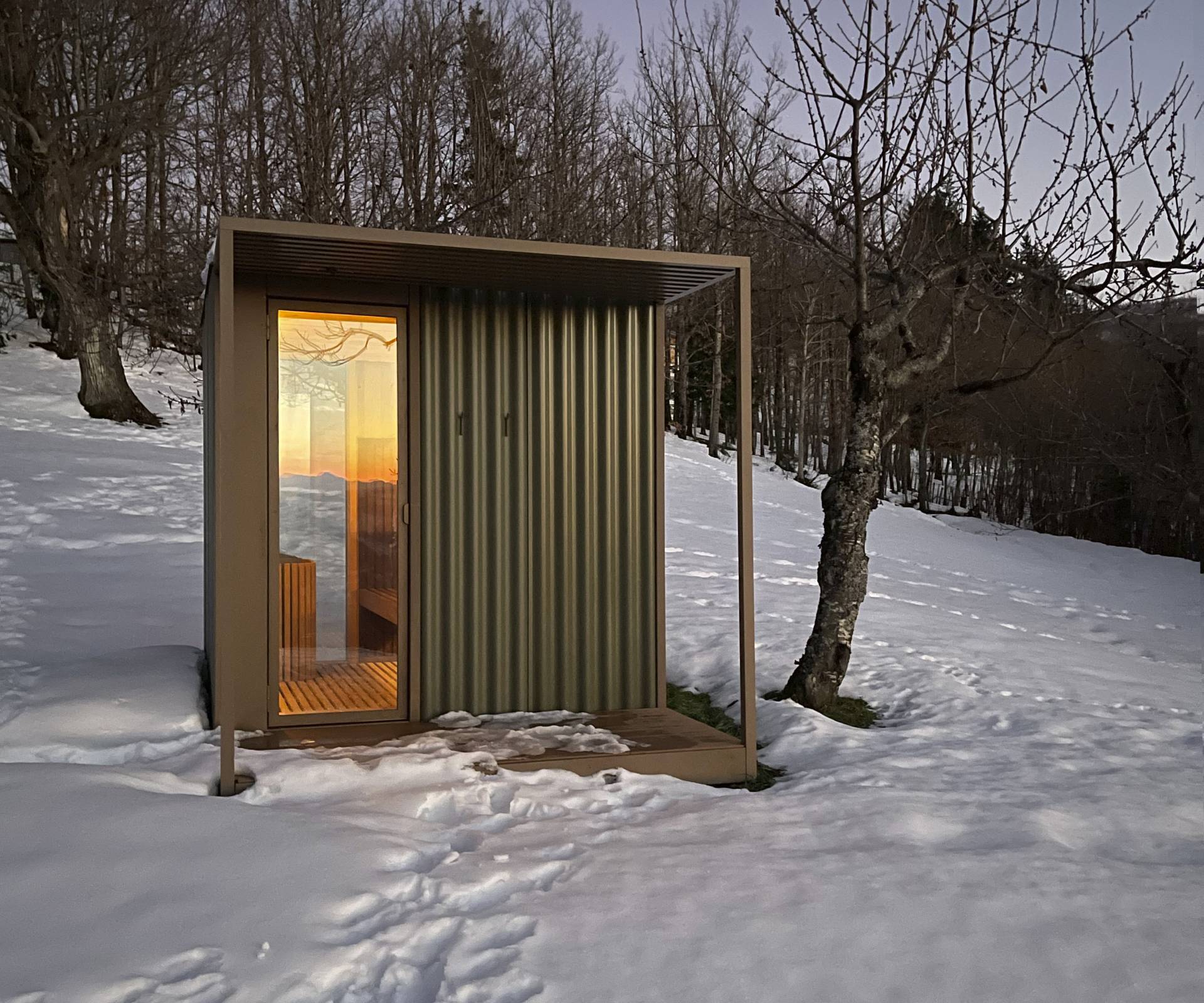 Финская сауна на открытом воздухе Effegibi CABANON ARCH-00131765 - Вид №16