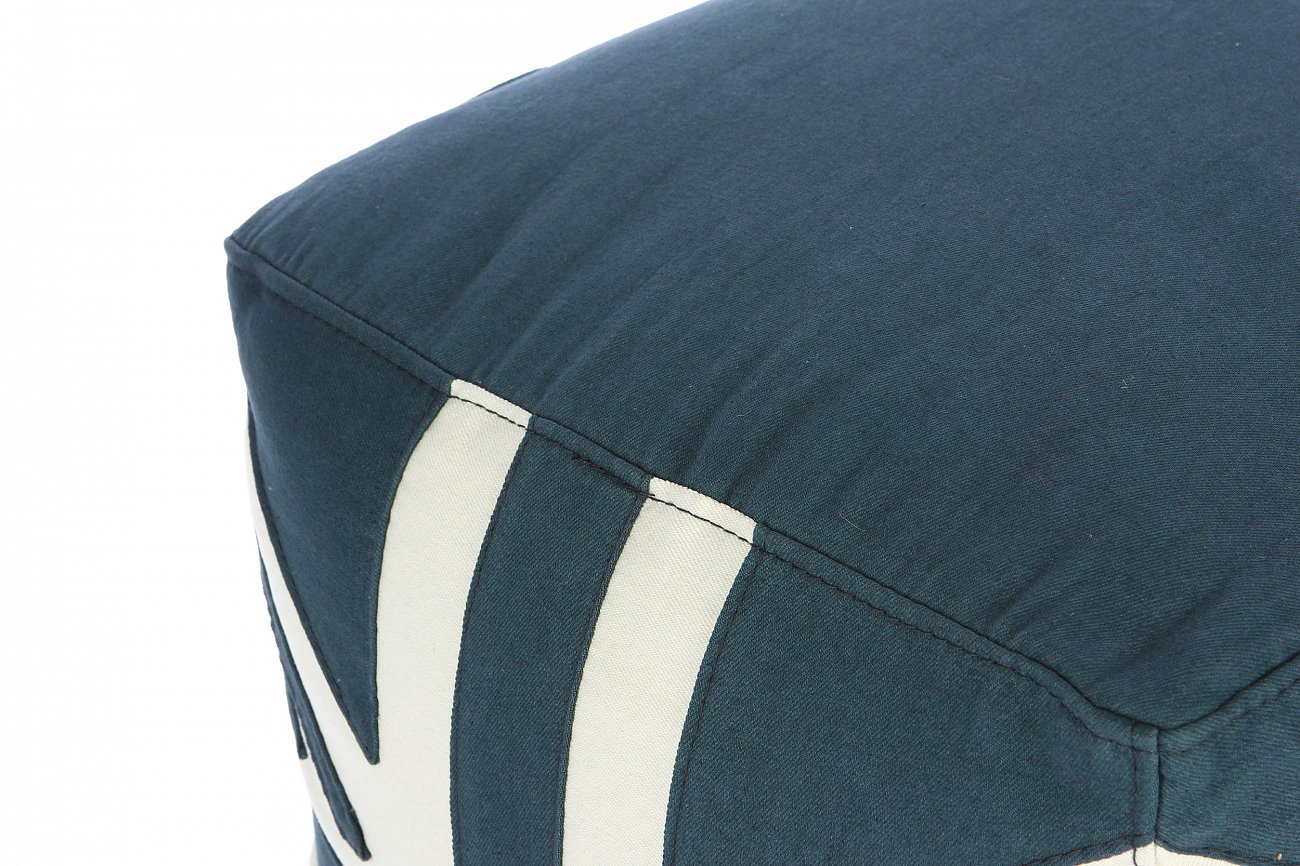 Пуф Union Jack Синий LAZY LIFE PARIS ДИЗАЙНЕРСКИЕ 051183 Белый;синий  - Вид №2