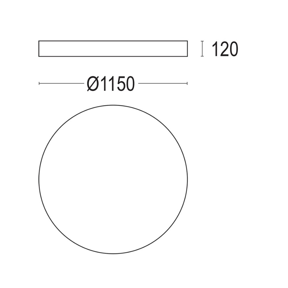 Drum 2C 1200 Ghidini Drum C .01 Белый (Матовый)  - Вид №3