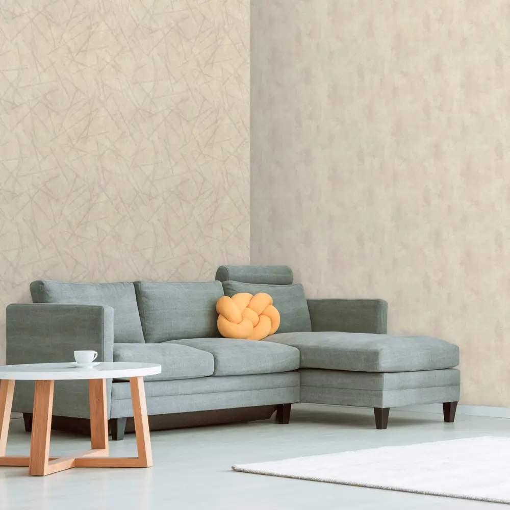 MONTE SOLARO Beton: флизелиновые обои бежевого оттенка для элегантного интерьера 88537867 STLM-0833598 - Вид №3