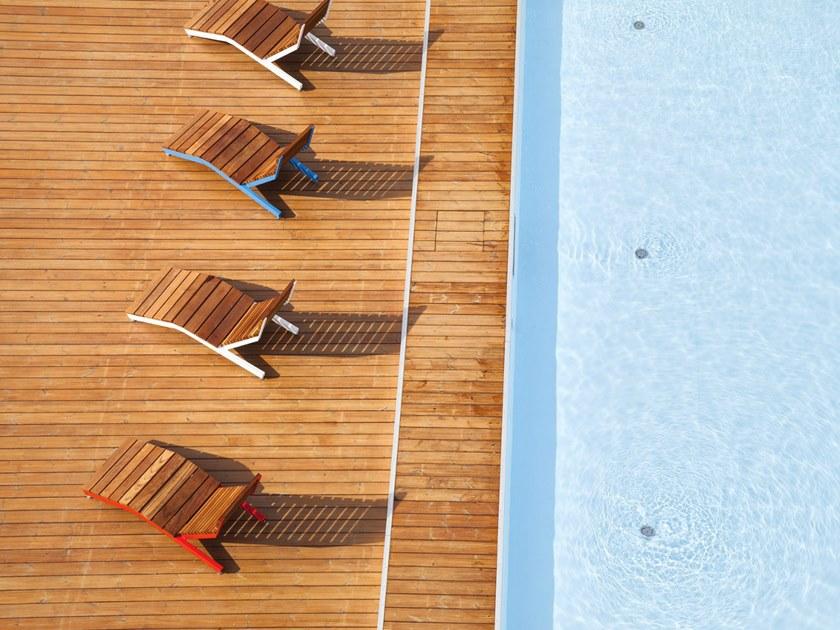 mmcité1 Садовая кушетка из стали и дерева  Rva150  - Вид №7