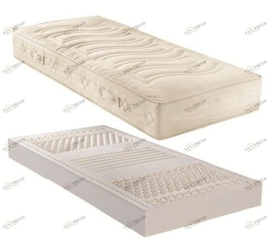 Frauflex Антиаллергический антибактериальный латексный матрас Jeans sun-id-1421669