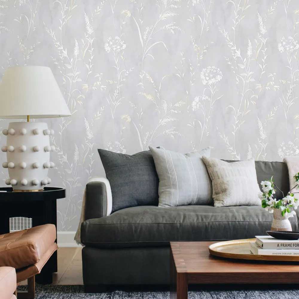 Обои флизелиновые Erismann Линда серые 1.06 м ЭР61010-02 STLM-2153882 - Вид №4