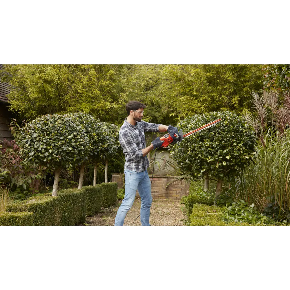 Кусторез электрический Black&Decker BEHT201 420 Вт BLACK + DECKER STLM-2134695 - Вид №9