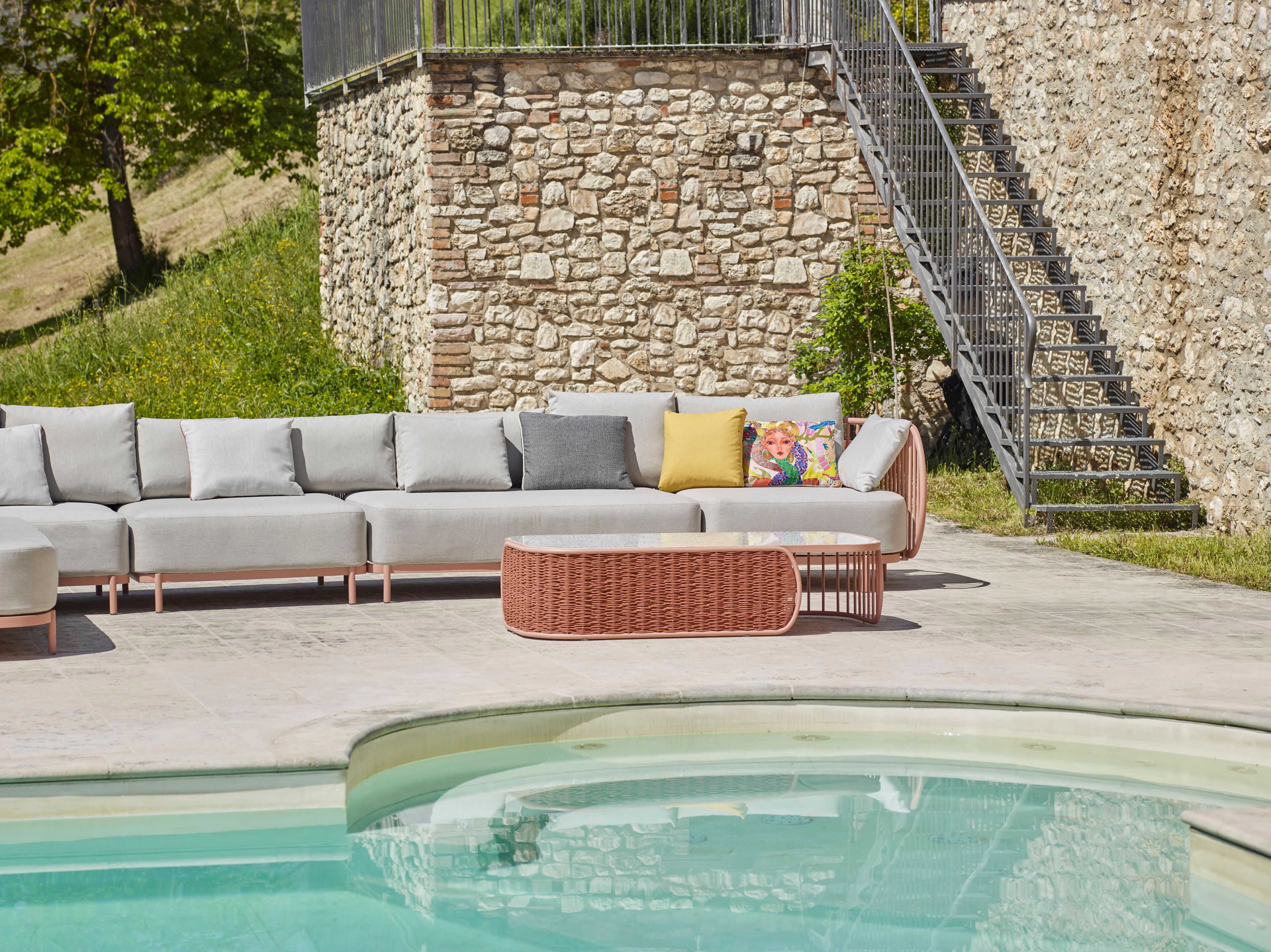 Алюминиевый низкий садовый столик YAAZ Ova ARCH-00112546 - Вид №5