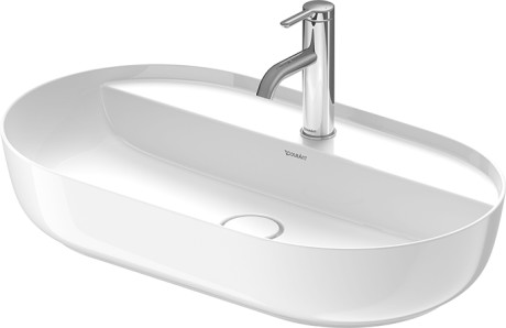 0380700000 Подвесная раковина настенная овальная Duravit Luv - Вид №1