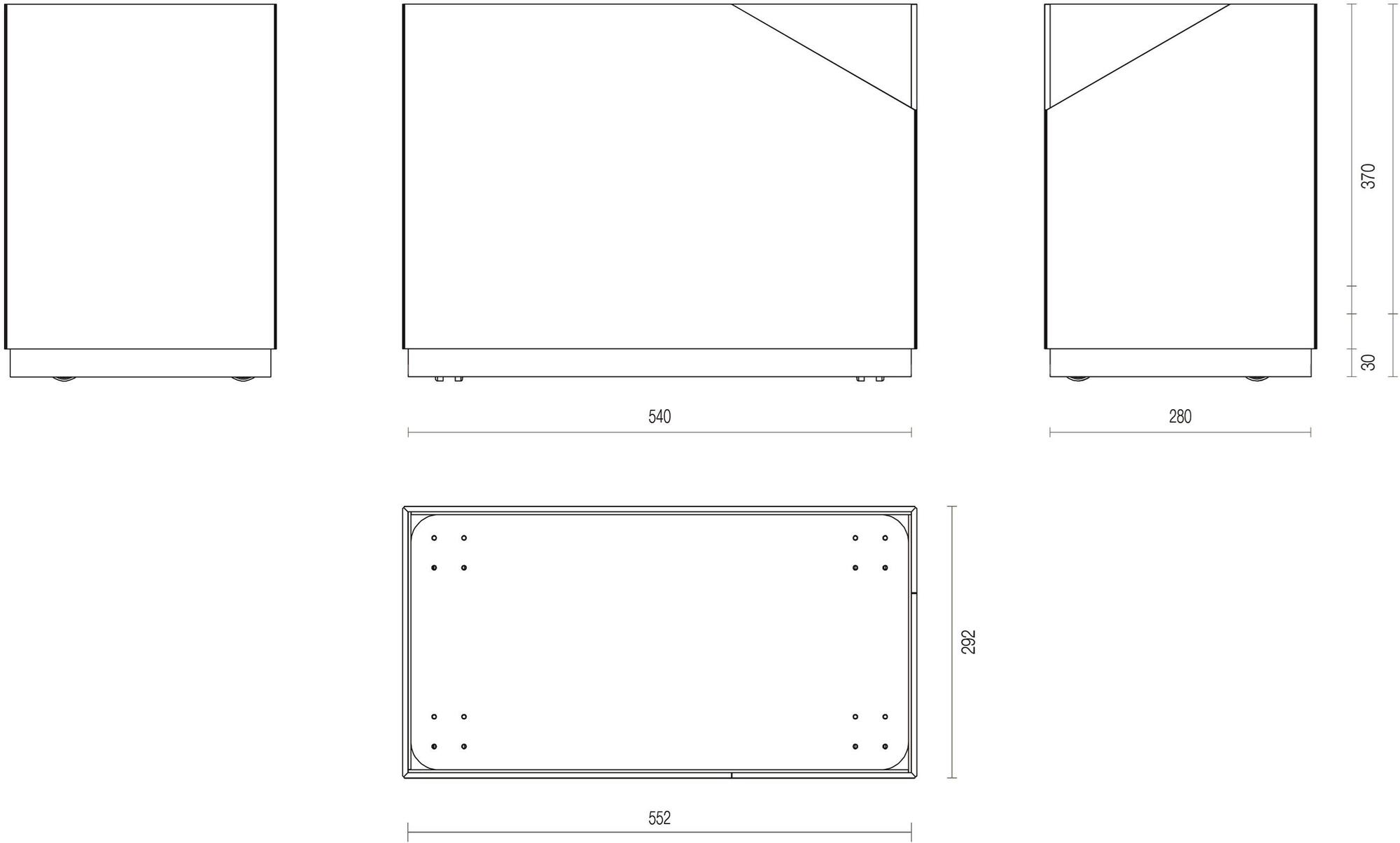 PROF Контейнер для макулатуры из стекла и металла Louise sun-id-1459441 - Вид №7