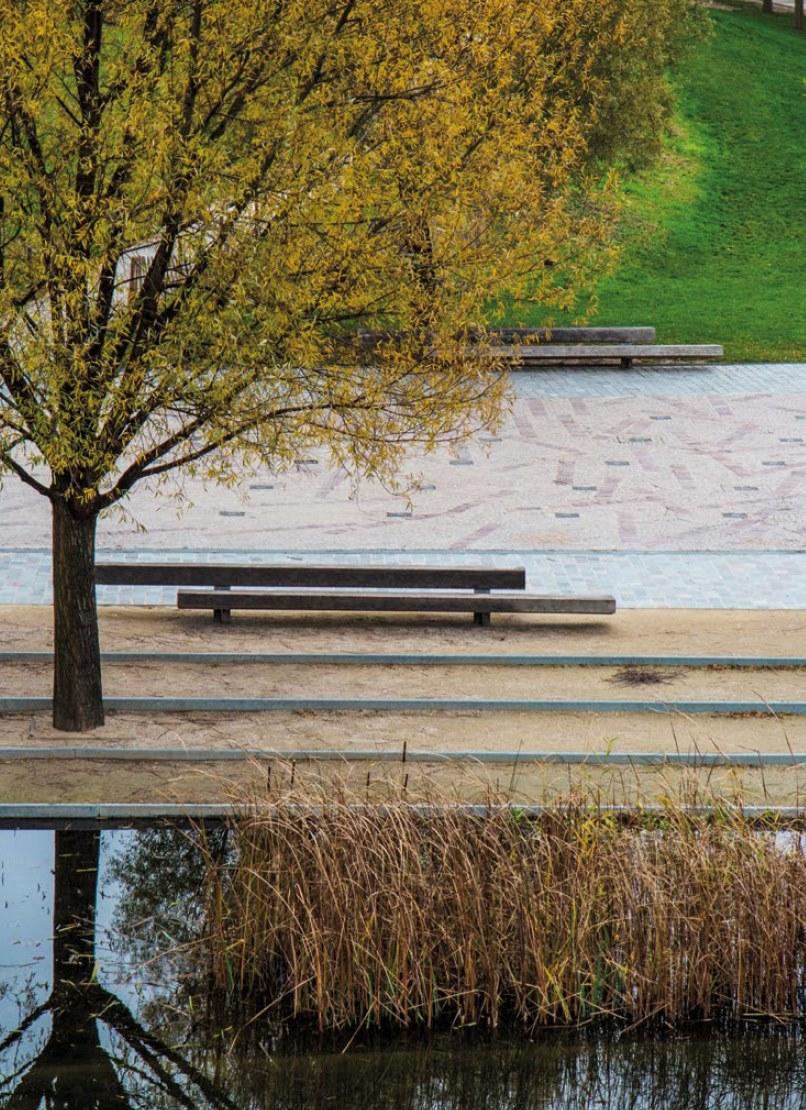 URBIDERMIS Скамья из клееного дерева со спинкой sun-id-1376674 - Вид №2