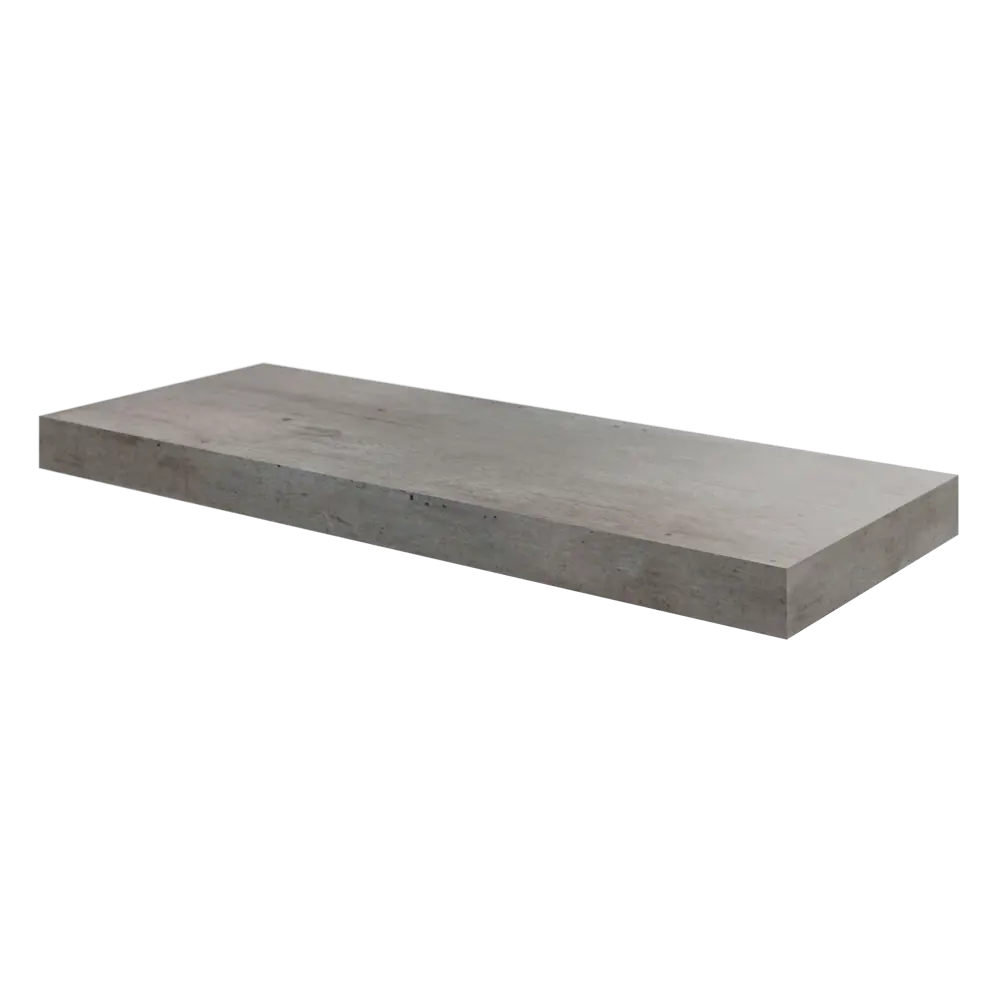Полка настенная Spaceo Concrete 60x23.5 см МДФ цвет бетон 82877535 STLM-2050316 