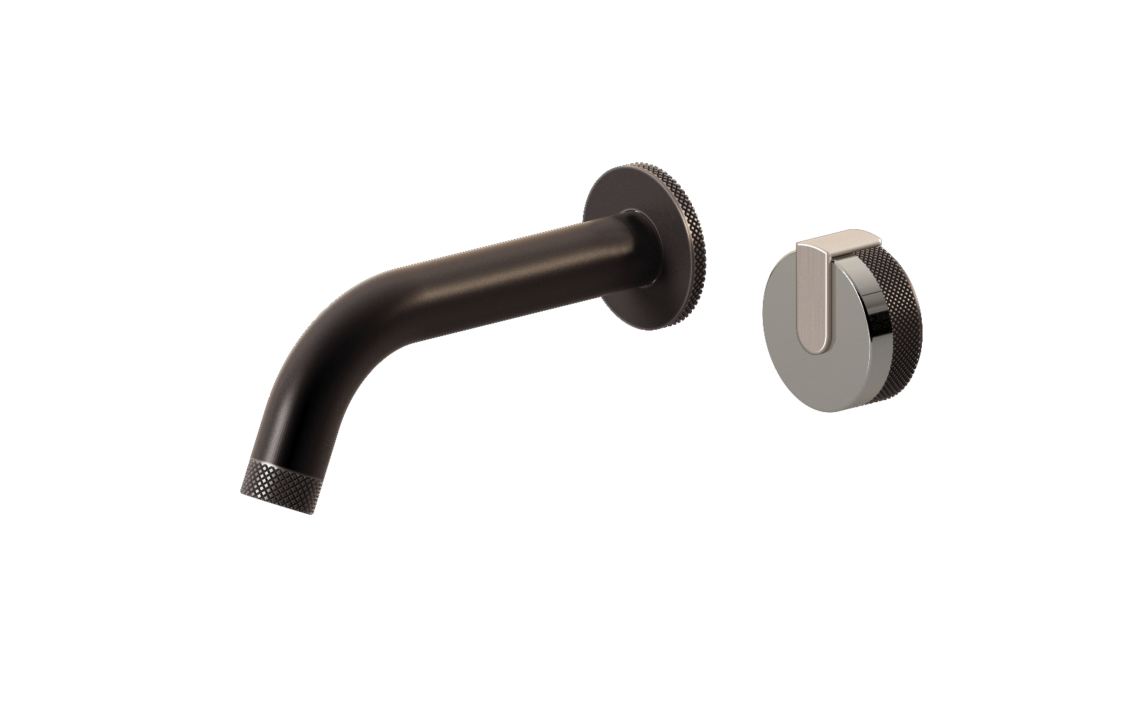 E-11535-R1PN-L1SN-GM Настенный прогрессивный смеситель скрытого монтажа для раковины GRAFF MOD+