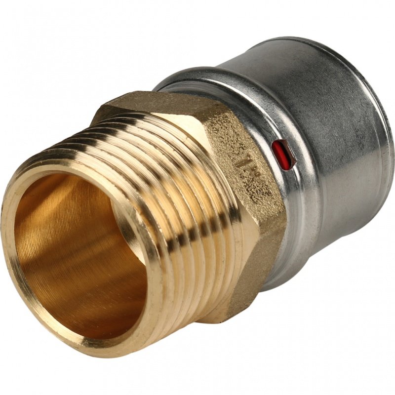 Муфта переходная STOUT 32х1" НР под пресс SFP0001000132 - Вид №1