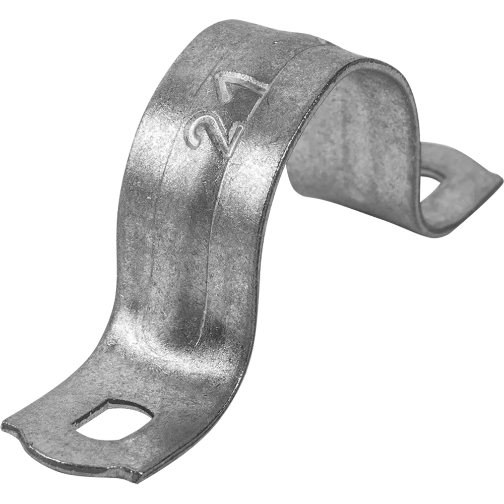 Скоба двухлапковая IEK D18 мм оцинкованная 10 шт Santreyd STLM-2063146