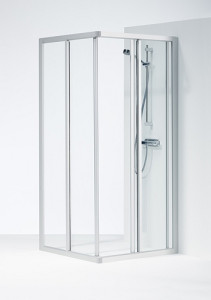 606581 Душевая кабина IFO Solid SVH NK, алюминиевый профиль, прозрачное стекло, SVH NK 900 x 900