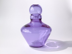 Ваза из дутого стекла